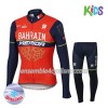 Tenue Maillot M/L + Collant 2017 Bahrain Merida Enfant Hiver Thermal Fleece N001